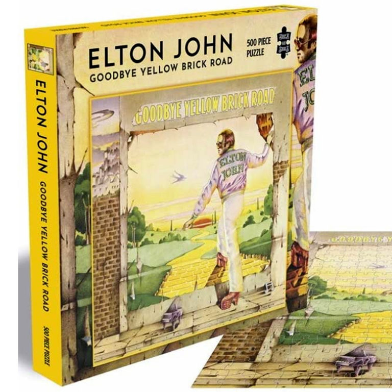 Elton John Goodbye Yellow Brick Road Puzzle 500 Piezas Cuadrado 39 X