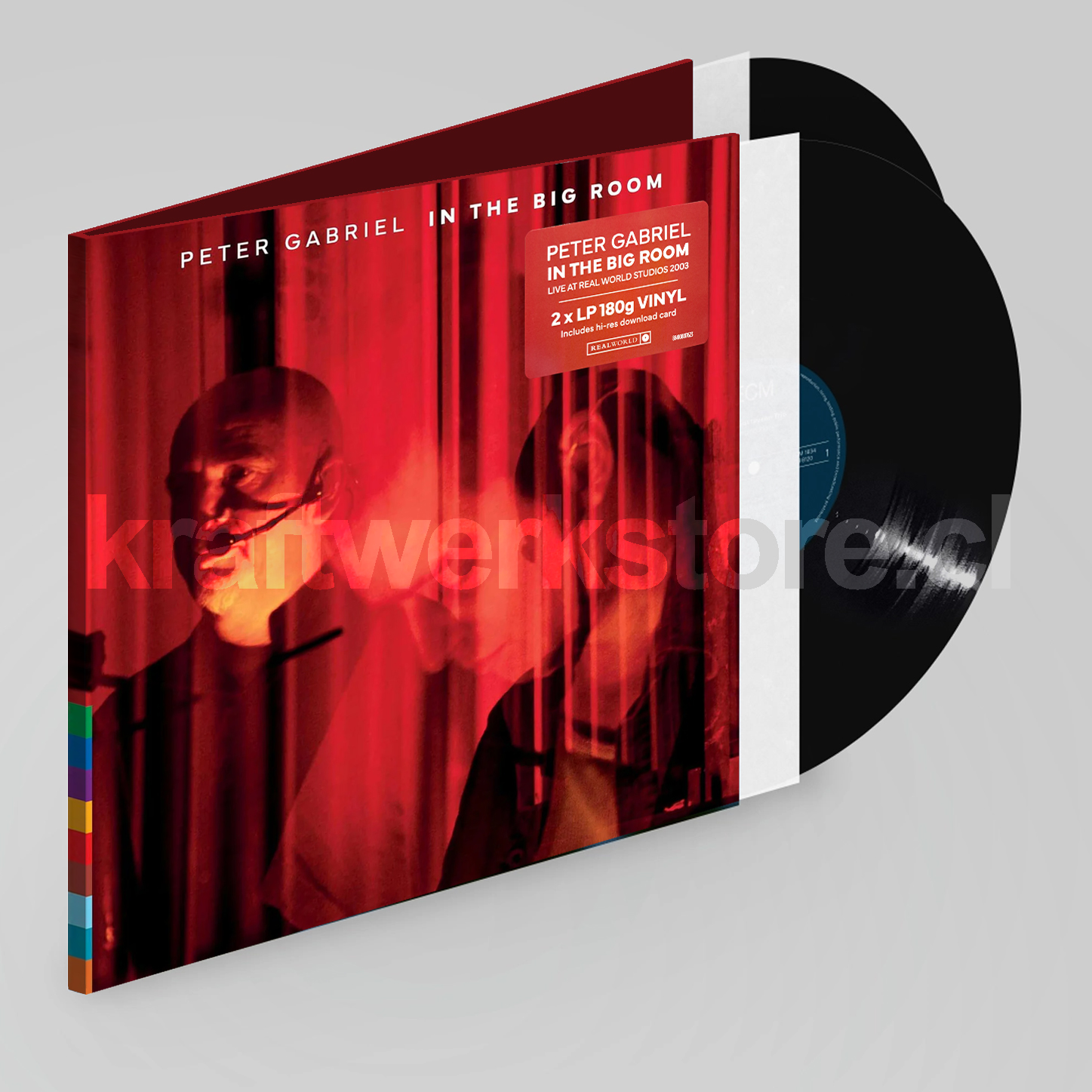 Peter Gabriel in the big 2LP
