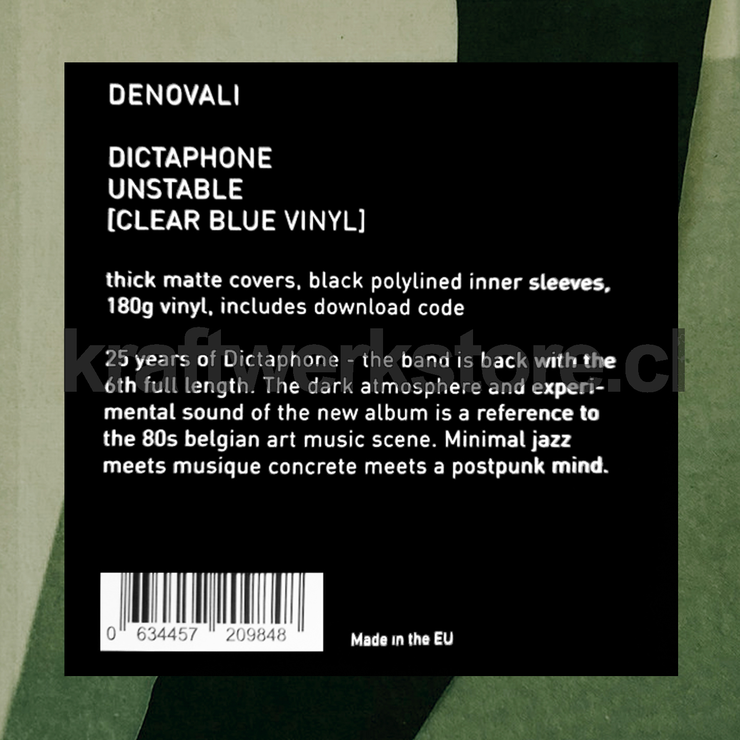 Dictaphone Unstable etiqueta