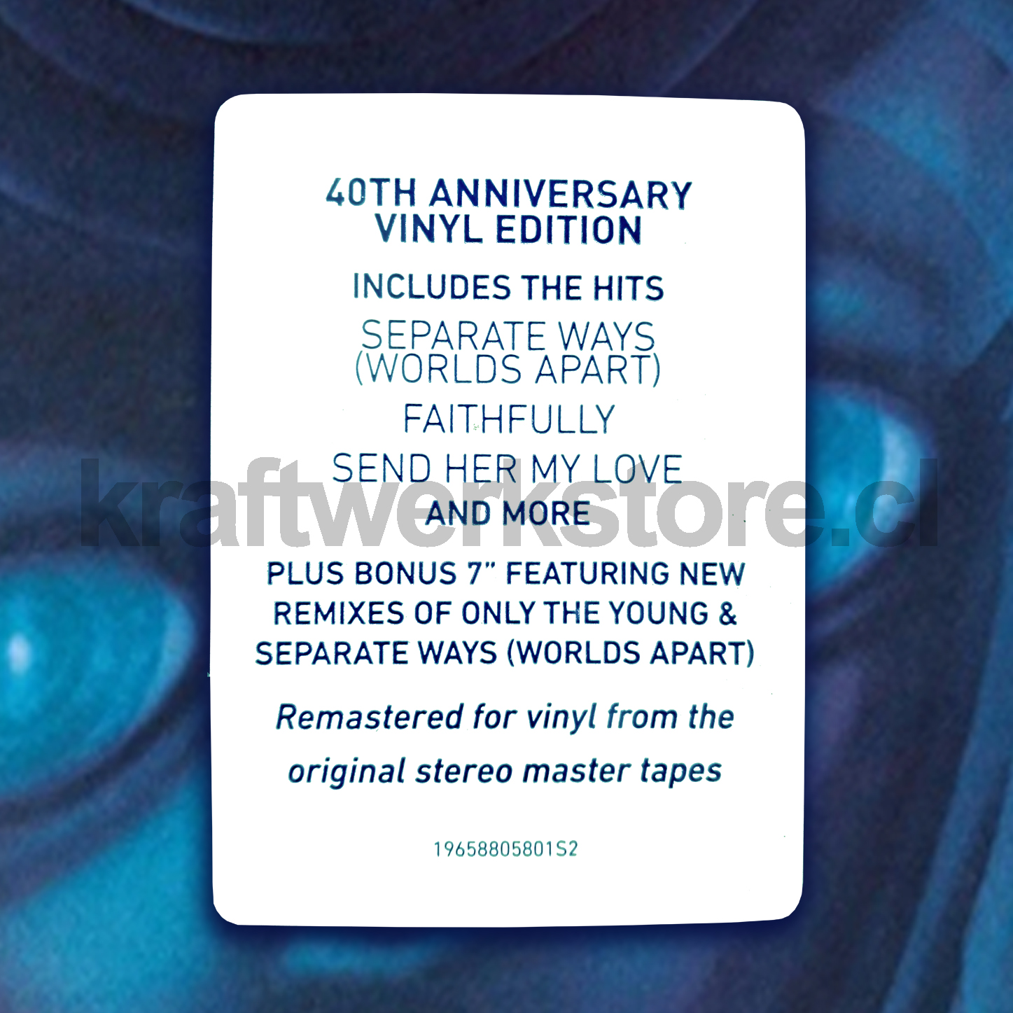 Journey Frontiers 40 etiqueta